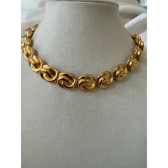 Vintage Anne Klein Link Necklace - Picture 1 of 8